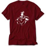 Z zepplin Superman Man Kırmızı Tişört - 2XL