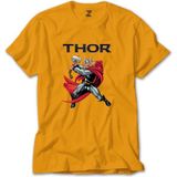 Z zepplin Thor Character Animation Sarı Tişört - 2XL
