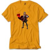 Z zepplin Thor Jane Foster Sarı Tişört - XS