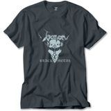 Z zepplin Venom Black Metal Silver Füme Tişört - 5XL