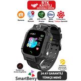 Z2 Lbs Konumlu Akıllı Çocuk Takip Saati Sim Kartlı Arama, Kameralı, Gizli Dinleme Özellikli -siyah