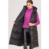 Z6733 DEWBERRY HK STYLE BAYAN YELEK-SİYAH