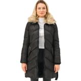 Z6767 DEWBERRY BAYAN KABAN-DÜZ SİYAH
