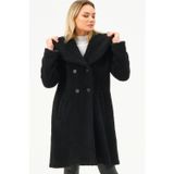 Z6776 DEWBERRY BAYAN KABAN-SİYAH