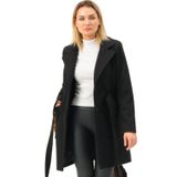 Z6778 DEWBERRY BAYAN KABAN-AÇIK SİYAH