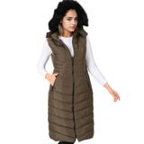 Z9752 DEWBERRY BAYAN YELEK-HAKİ