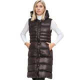 Z9757 DEWBERRY BAYAN YELEK-SİYAH