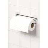 Zabata Yapışkanlı Kağıt Havluluk Siyah Kağıt Havlu Askısı Tutacağı Metal Banyo Mutfak Havluluğu Minimal Siyah