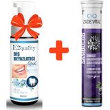 Zade Vital E2'Quality Diş Beyazlatıcı Köpük + Zade Vital Sambucus Nigra Efervesan 20 Tablet Kara Mürver Ekstresi Ve C Vitamini Desteği - --