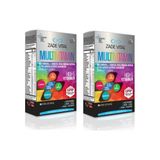Zade Vital Koenzim Q10 Içeren Takviye Edici Gıda Multivitamin 30 Bitkisel Kapsül X2 Adet