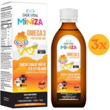 Zade Vital Miniza Omega 3 ve Yer Fıstığı 150 ml Şurup - 3 Adet (Toplam 450 ml)