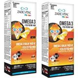 Zade Vital Miniza Omega 3 + Yer Fıstığı Yağı 150 Ml Takviye Edici Gıda 2 Adet