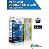 Zade Vital Premium Omega 3 Balık Yağı Genel Destek 45 Kapsül - 1
