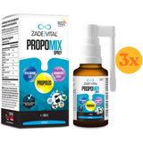 Zade Vital Propomix Spray 20 ml - 3 Adet (Toplam 60 ml) - Dezenfektan Hediyeli (%72 Alkol)
