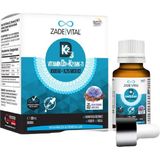 Zade Vital Vitamin D3K2 Damla 1000 IU 20 ml Besin Takviyesi