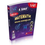 Zafer Yayınları LGS 8. Sınıf Matematik Branş Denemeleri Soru Bankası