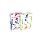 Zafer Yayınları Zafer Yayınları TYT-AYT 5’Li Tüm Dersler Deneme Sınavları Soru Bankası [2’Li Set] - Yeni