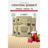 Zaferan Türk Şerbetleri Göktürk Şerbeti 3x1.5 Lt. Meyan Kökü Şerbeti Ramazan Şerbeti Doğal Şerbet