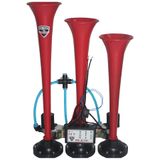 zaferkorna 12V BŞ-22+Mm-5 Konya Karatay Havalı Üçlü Melodili Tek Tek Saydırmalı Ve Baby Shark Melodili Korna12V