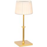 Zafferano Poldina Classic Altın Şarjlı LED Masa Lambası - Standart