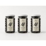 Zafir Natural Doğal Fermente Kuru Sele Siyah Zeytin - Az Tuzlu & Yağlı Trilye 400GRX3