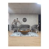 Zafir TEDDY Takım Beyaz Boyalı Telli Ayak Çay Seti Koltuk - Berjer , Balkon, Salon, Ofis Kahverengi Renk 40 x 125 Boyut/Ebat