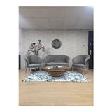 Zafir TEDDY Takım Krom Kaplama Telli Ayak Çay Seti Koltuk - Berjer , Balkon, Salon, Ofis Kahverengi Renk 40 x 125 Boyut/Ebat