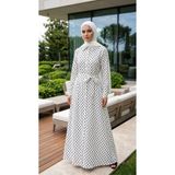 Zafirae PUANTİYELİ GÖMLEK ELBİSE