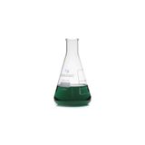 ZAG KİMYA Cam Erlen 500 ml - Erlenmeyer Flask Dar Boyunlu - Isıya Dayanıklı - Yüksek Kalite
