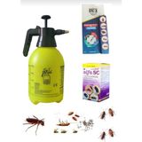 Zag Kimya Karafatma Karınca Haşere Ilaçlama Set/ rex Jel 5gr- Averkill Alfa 50ML- 2LT Ilaçlama Aleti