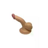 ZAGA OYUN 241077752515 13 Cm Vantuzlu Realistik Penis Anal Vajinal Dildo
