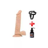 ZAGA OYUN 241077753009 24 Cm Belden Bağlamalı Vantuzlu Realistik Penis Anal Vajinal Dildo