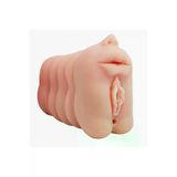 ZAGA OYUN 241077753671 3 İşlevli 3D Realistik Suni Oral Vajinal Anal Mastürbatör