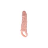 Zaga Oyun 3 Cm Dolgu Uzatmalı Titreşimli Penis Kılıfı Prezervatif Vibratör