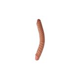 Zaga Oyun 34 Cm Çift Taraflı Realistik Dildo Anal Vajinal Penis
