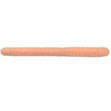 Zaga Oyun 46 Cm Çift Taraflı Realistik Dildo Anal Vajinal Penis