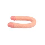Zaga Oyun 46 Cm Realistik Çatal Dildo Anal Vajinal Penis - Blake