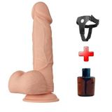 Zaga Oyun Belden Bağlamalı 21.8 Cm Gerçekçi Kalın Dildo Penis - Bahamut