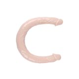Zaga Oyun Çift Taraflı Esnek Dildo 40 Cm – Gerçekçi Dokulu Ten Renk