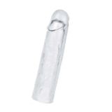 Zaga Oyun Flawless Şeffaf Penis Kılıfı 2.5 Cm Uzatmalı