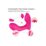 Zaga Oyun Hound Klitoris Dil Imitasyonu Ve G Spot Uyarıcı Giyilebilir Panty Vibratör