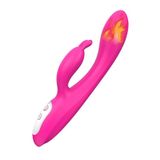 Zaga Oyun Isıtmalı Şarjlı Güçlü Titreşimli Tavşan Vibratör 22 Cm