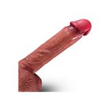 Zaga Oyun Master Perfection Dildo Adam - Ultra Yumuşak Çift Katmanlı Mavi Damarlı Realistik Yapay Penis