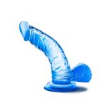 Zaga Oyun Mavi Jel Dildo 14.5 Cm