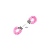 Zaga Oyun Peluşlu Metal Fantezi Kelepçe Pembe