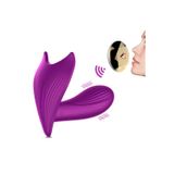 Zaga Oyun Şarjlı Uzaktan Kumanda Ses Kontrollü Akıllı Isıtmalı G-Spot Klitoris Uyarıcı Giyilebilir Vibratör