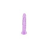 Zaga Oyun Şeffaf Mor Silikon Gerçekçi Dildo 14cm