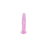 Zaga Oyun Şeffaf Pembe Silikon Gerçekçi Dildo 14cm