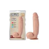 Zaga Oyun Sensualism 21Cm Kıkırdaklı Gerçekçi Dildo