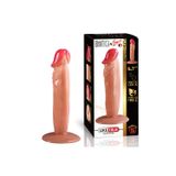 Zaga Oyun Unıque Realistik Dokuda Dildo Vantuzlu Gerçekçi Yapay Penis 17 Cm